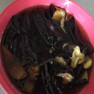 茄子の揚げびたし